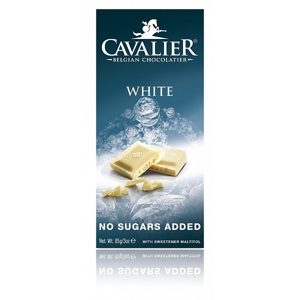 Čokolada bela 85g Cavalier