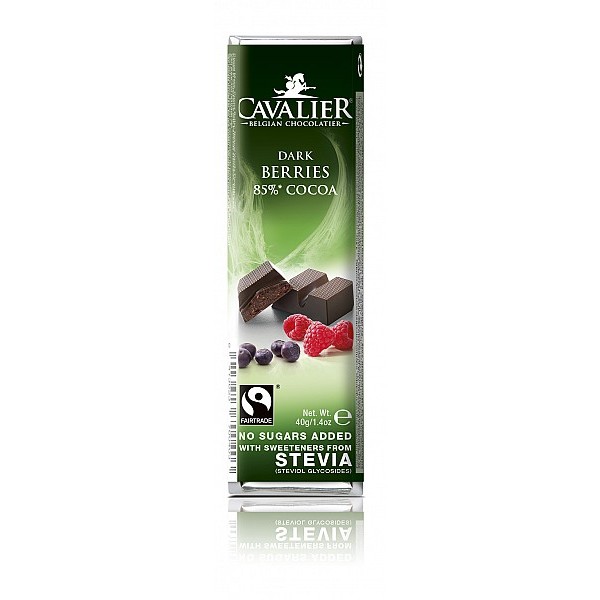 Čokolada s črnim ribezom 40g Cavalier