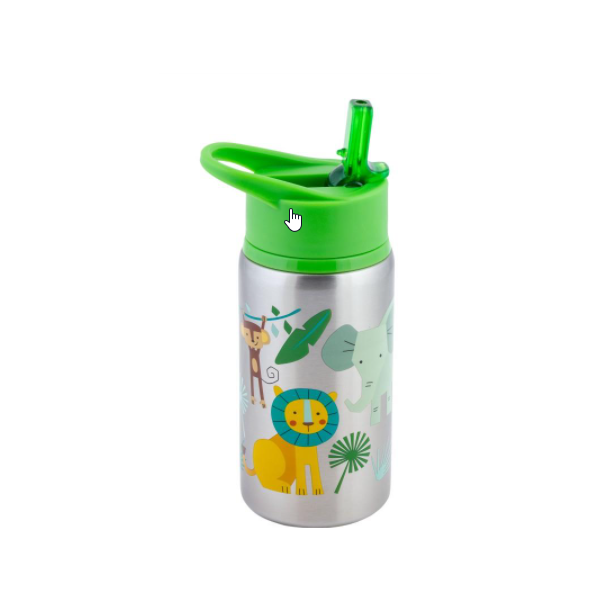 Flip top jeklenka ZOO 532ml Stephen Joseph