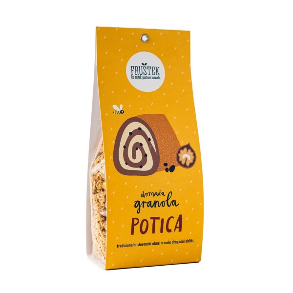 Domača granola POTICA 250g Fruštek