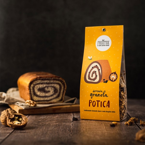 Domača granola POTICA 250g Fruštek