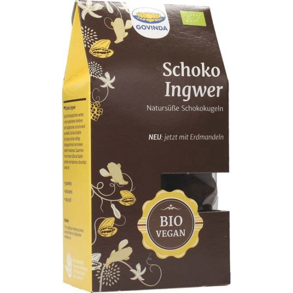 Čoko ingver kroglice 120g Govinda