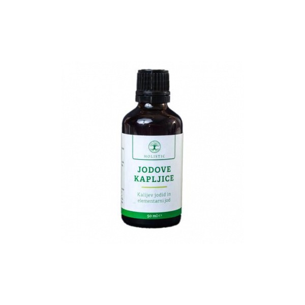 Jodove kapljice 50ml Holistic