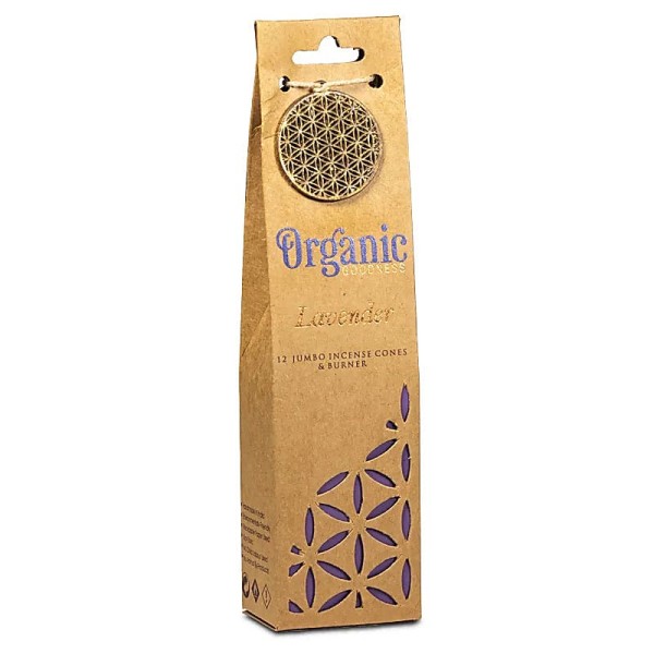 Organic Goodness kadilni stožci - sivka