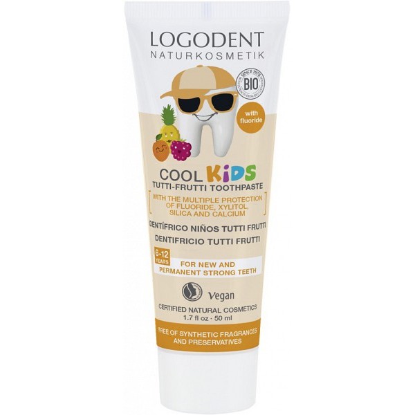 Zobni gel kids tutti frutti 50ml Logodent