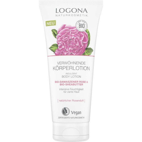 Losjon za telo BIO VRTNICA & KARITE 200 ml Logona