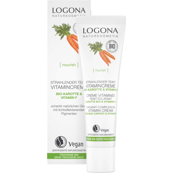 Vitaminska tonificirana krema KORENČEK 30ml Logona