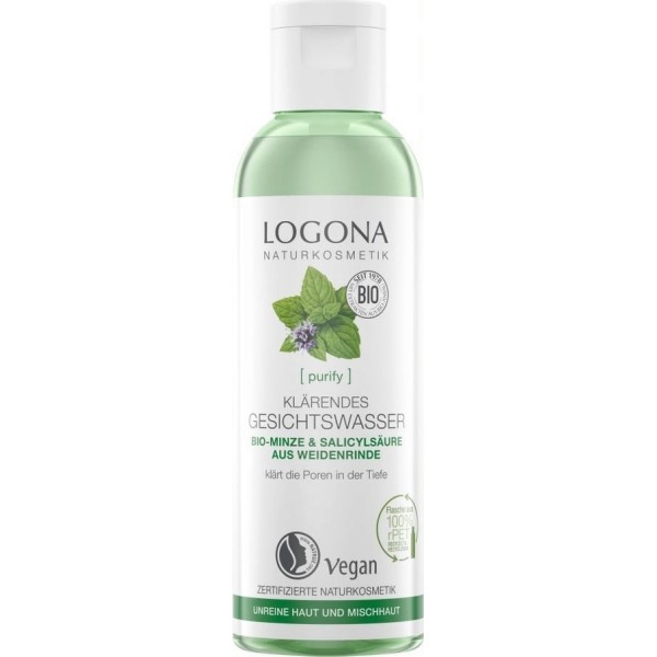 Prečiščevalni tonik meta in vrbovo lubje 125ml Logona