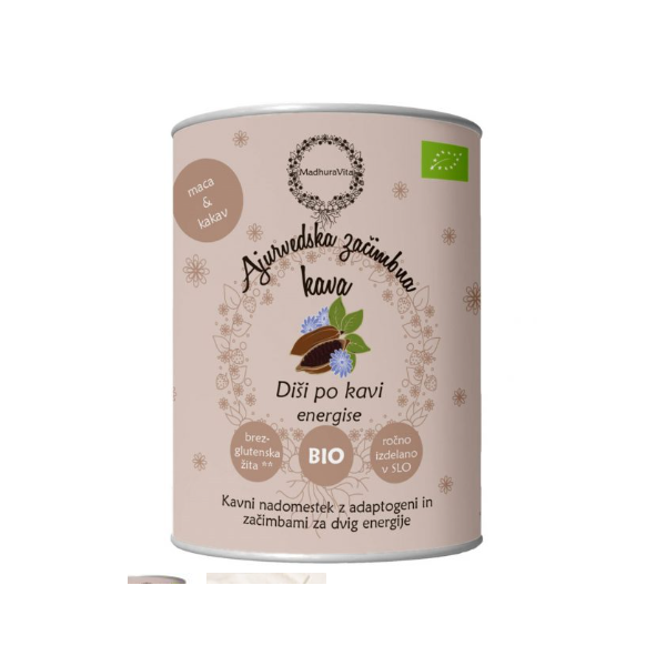 Bio Ajurvedska začimbna kava Diši po kavi energise, 130 g, MadhuraVita