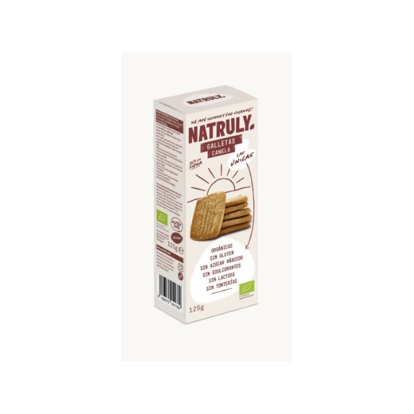 Bio cimetovi keksi brez glutena, laktoze 125 g Natruly