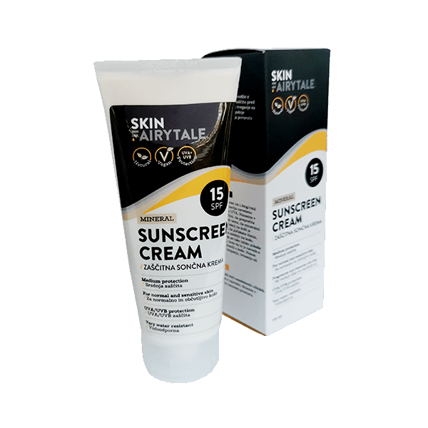 Sončna krema zaščitna, 100 ml, spf 15, Skin Fairytale