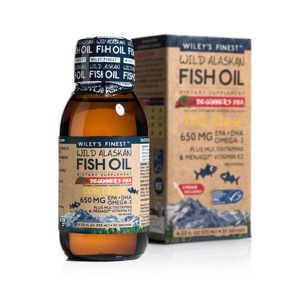 Wild alaskan omega3 za otroke 125ml Wileys Finest