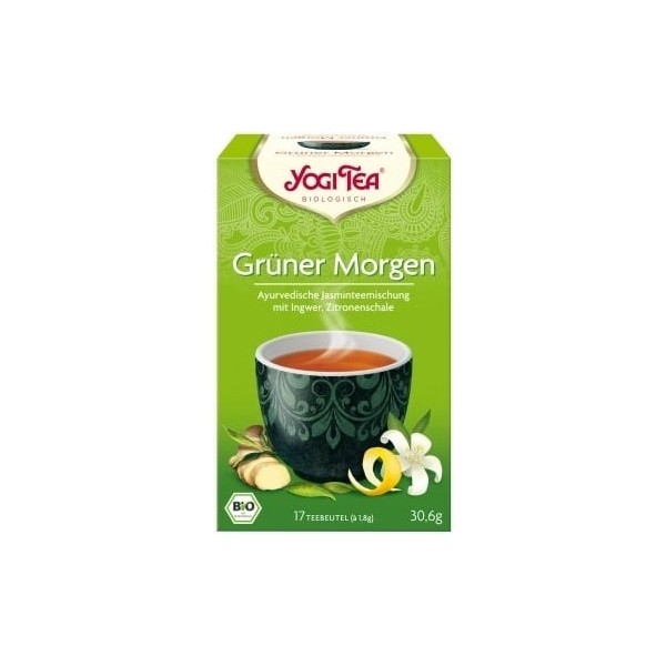 Zeleni čaj z jasminom 17 vrečk Yogi Tea