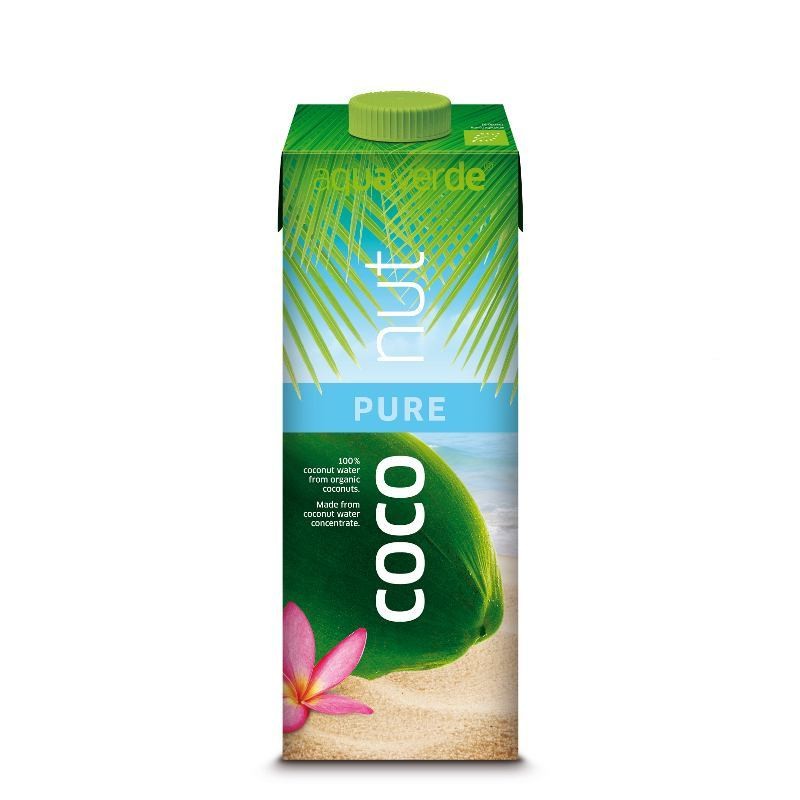 Bio kokosova voda 1L Aqua Verde