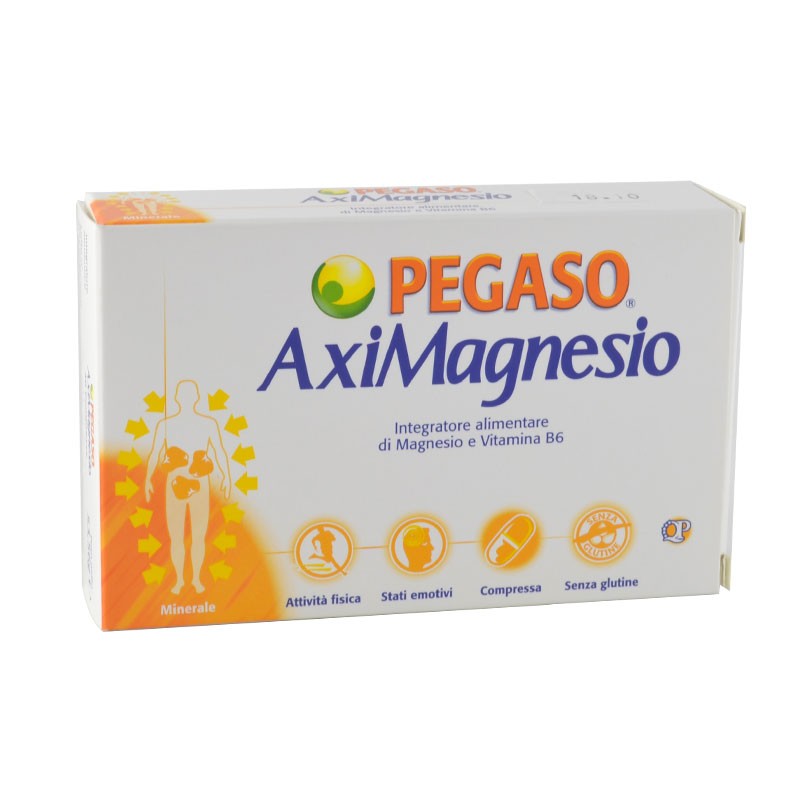 Magnezij Aximagnesio 40 kapsul Pegaso
