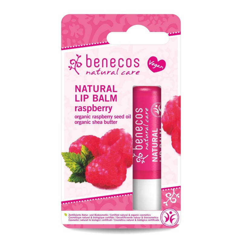 Natural lip balm malina 4,8g Benecos