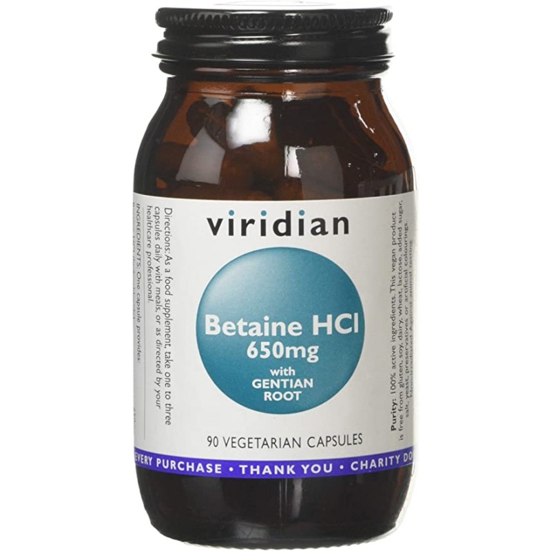 Betaine HCI 90 kapsul Viridian