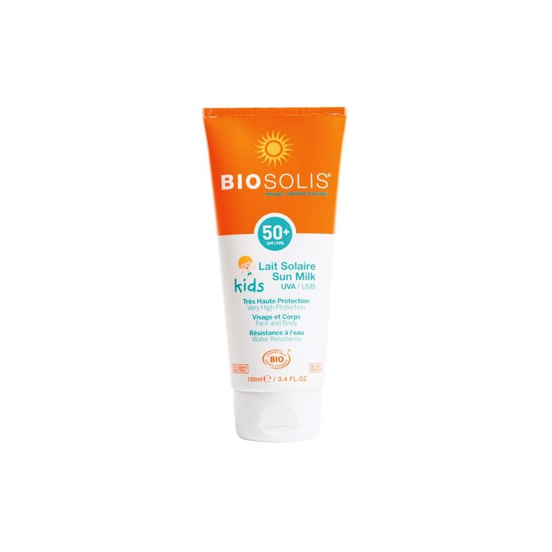 Mleko za zaščito otrok spf 50 100ml Biosolis