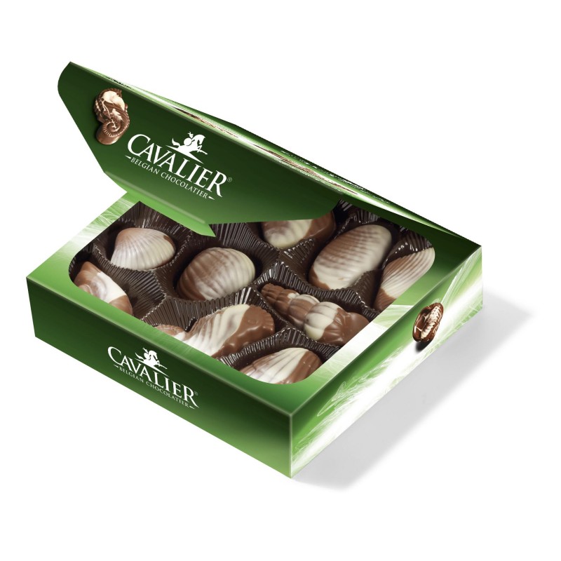 Belgijska čokolada Seashells 125g Cavalier