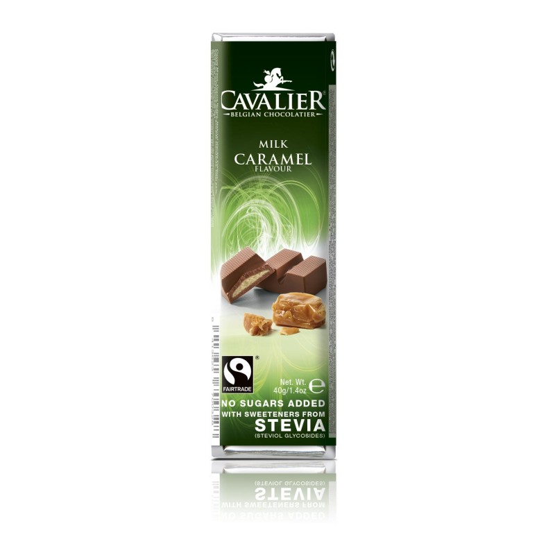 Čokolada s karamelo 40g Cavalier