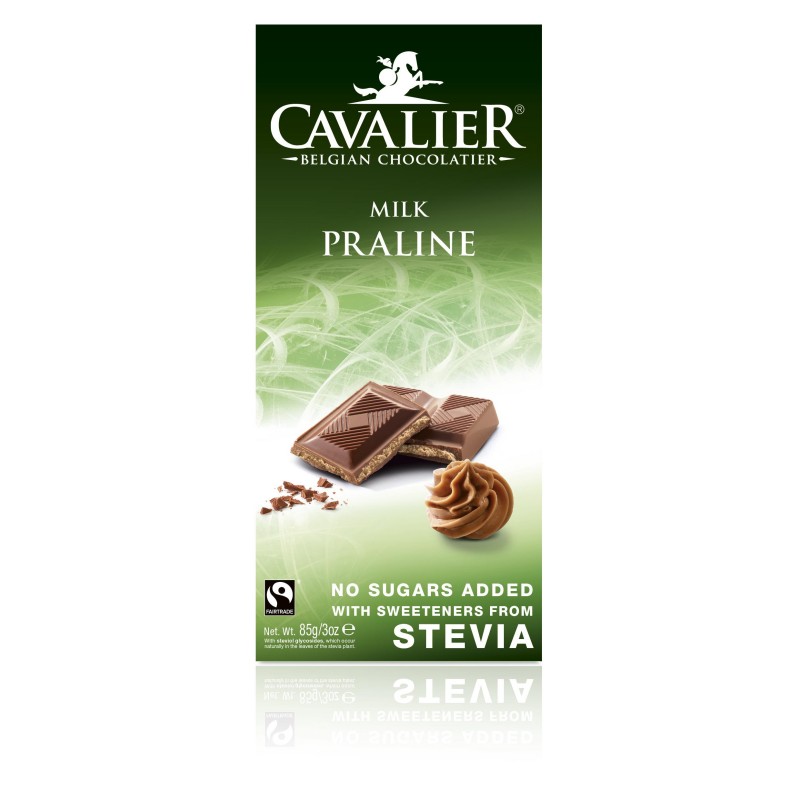 Mlečna čokolada z lešnikovo kremo 85g Cavalier