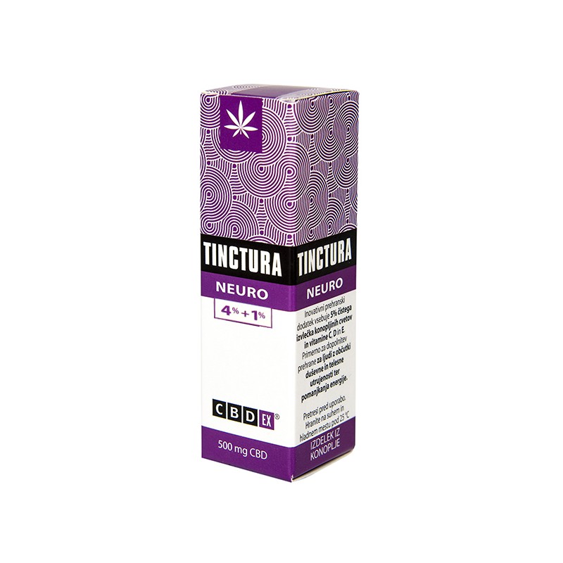 Tinktura neuro 4% + 1% 10 ml CBDex