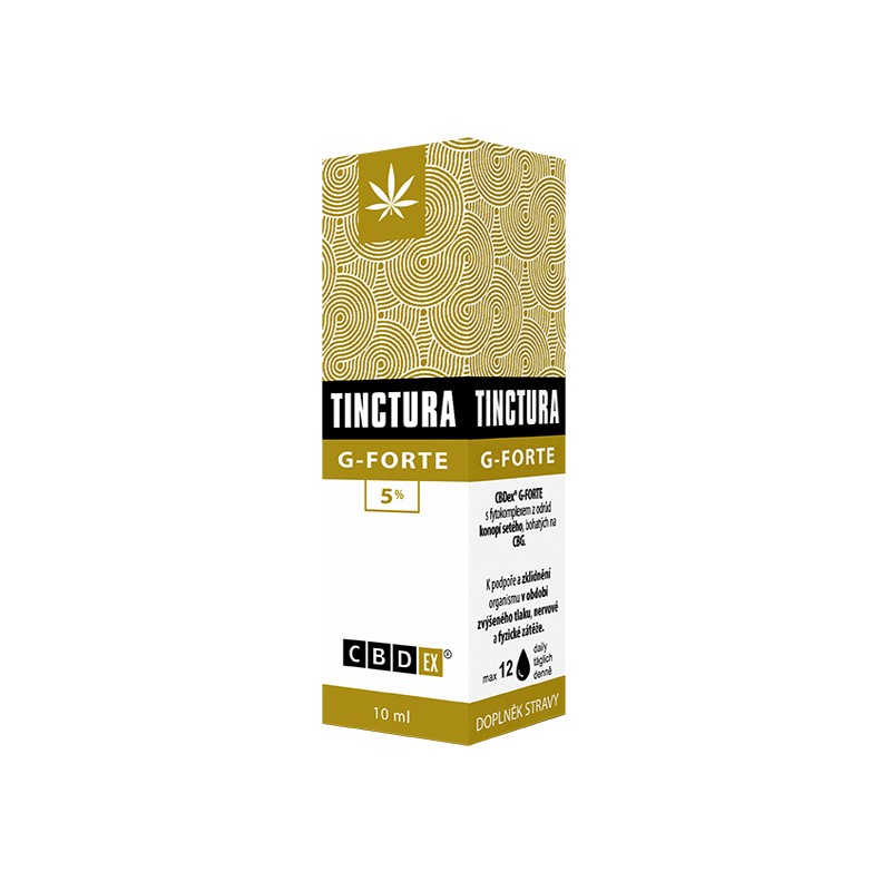 Tinktura CBG G-Forte 5% 10ml CBDex