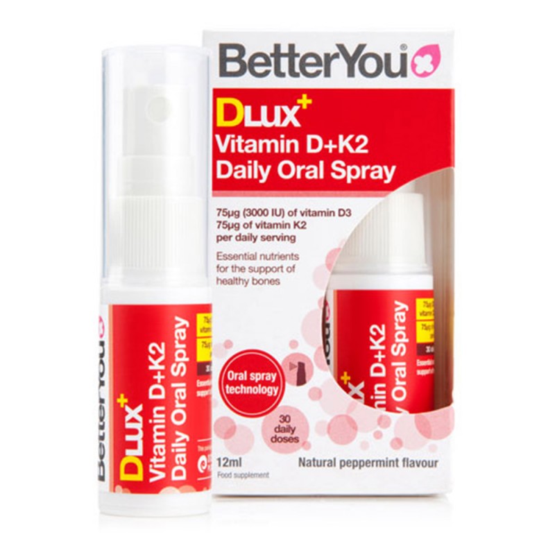 D3+K2 vitamin v spreju 15 ml Better you