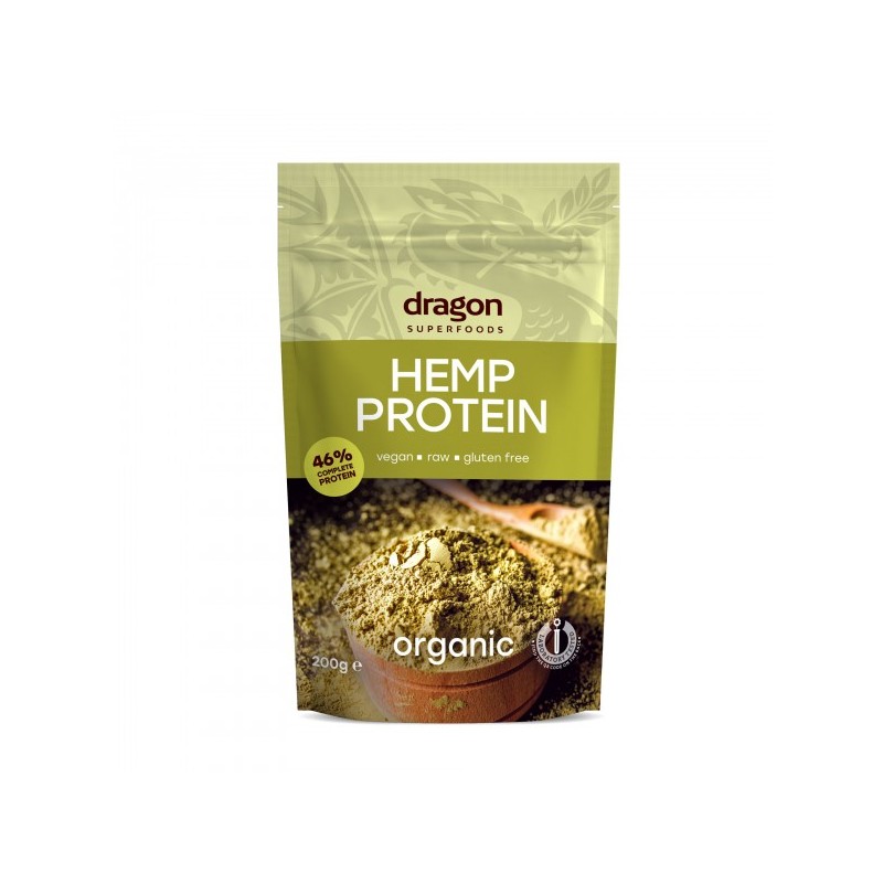 Konopljini proteini v prahu 200g Dragon superfoods