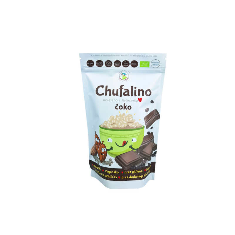 Chufalino bio mešanica za kašo ČOKO 500g drobTinka