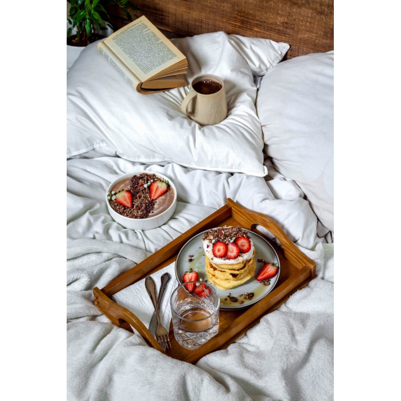 Bio hrustljava granola z okusom čokolade in liofiliziranimi jagodami 300 g drobtinka