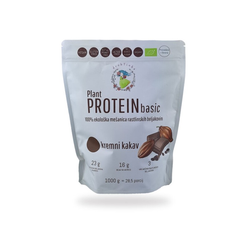 Bio Rastlinske beljakovine kremni kakav 1 kg Drobtinka