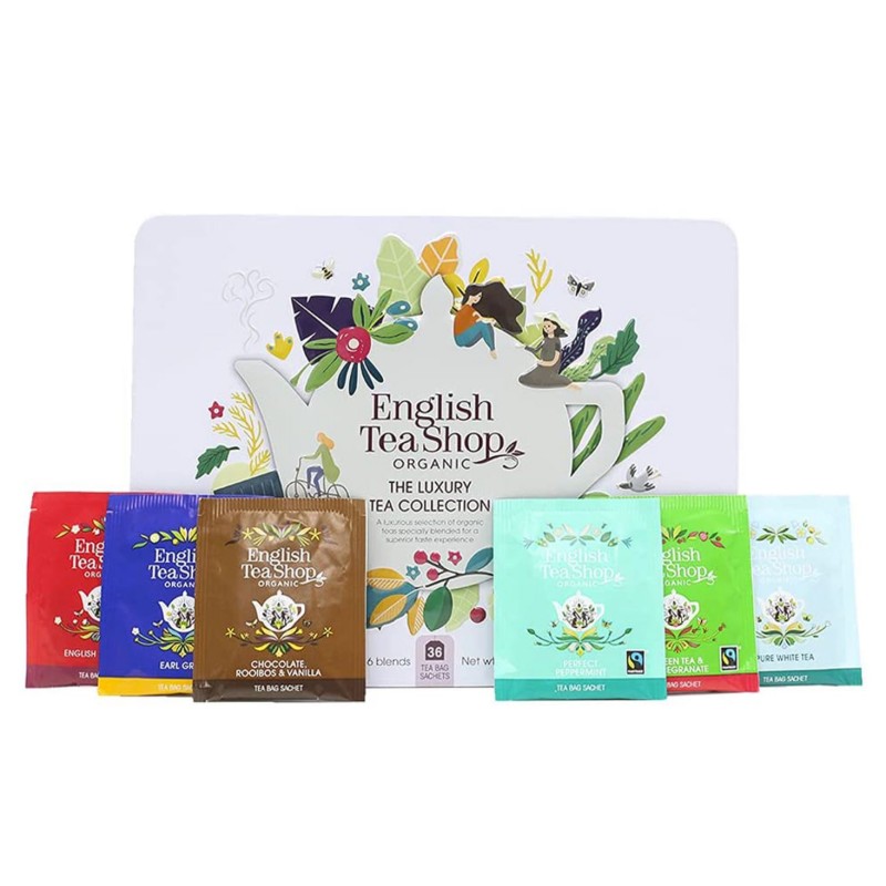 Ekološka čajna kolekcija 36 vrečk English Tea Shop