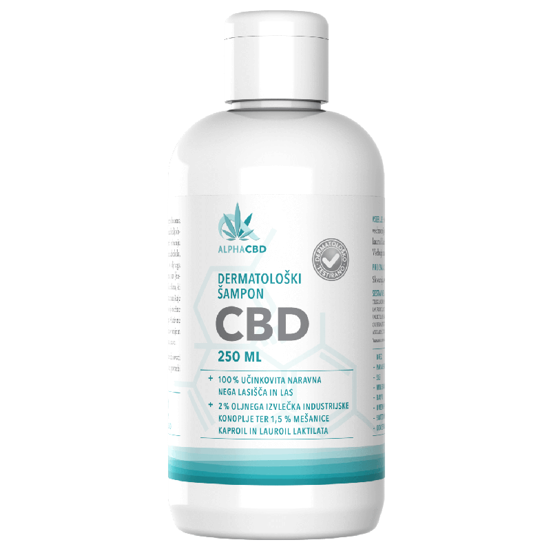 Dermatološki šampon CBD 250 ml Favn