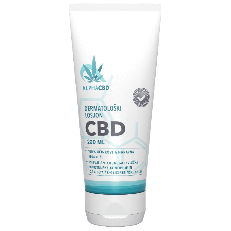 Dermatološki losjon CBD 200ml Favn