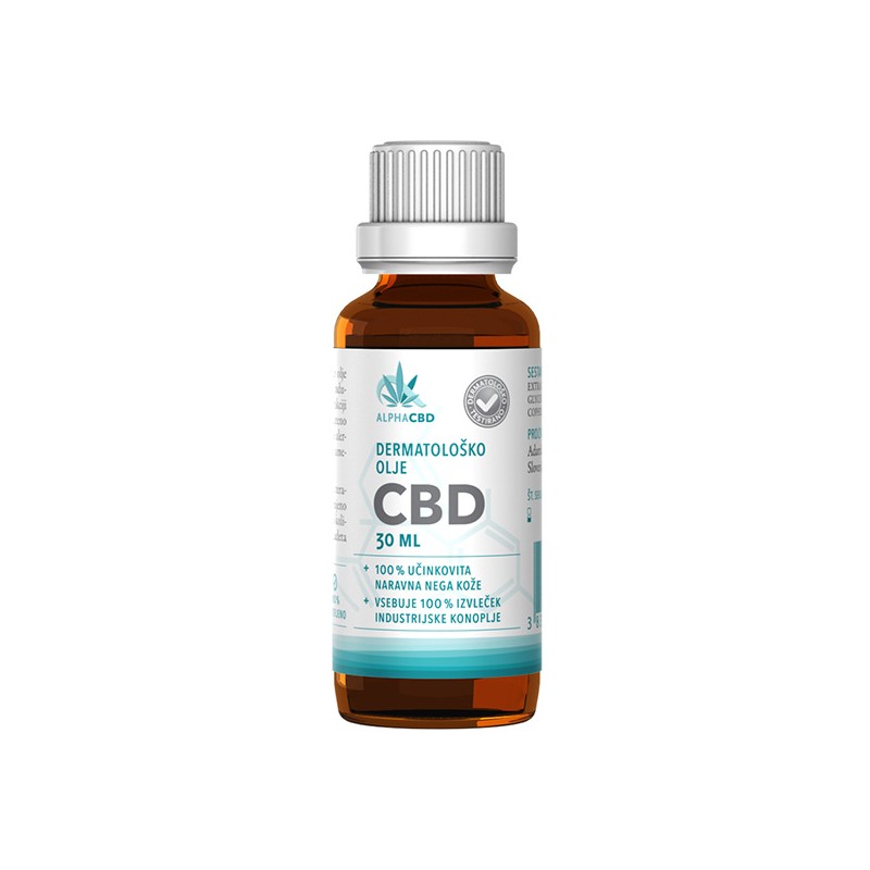 Dermatološko olje CBD 30ml Favn
