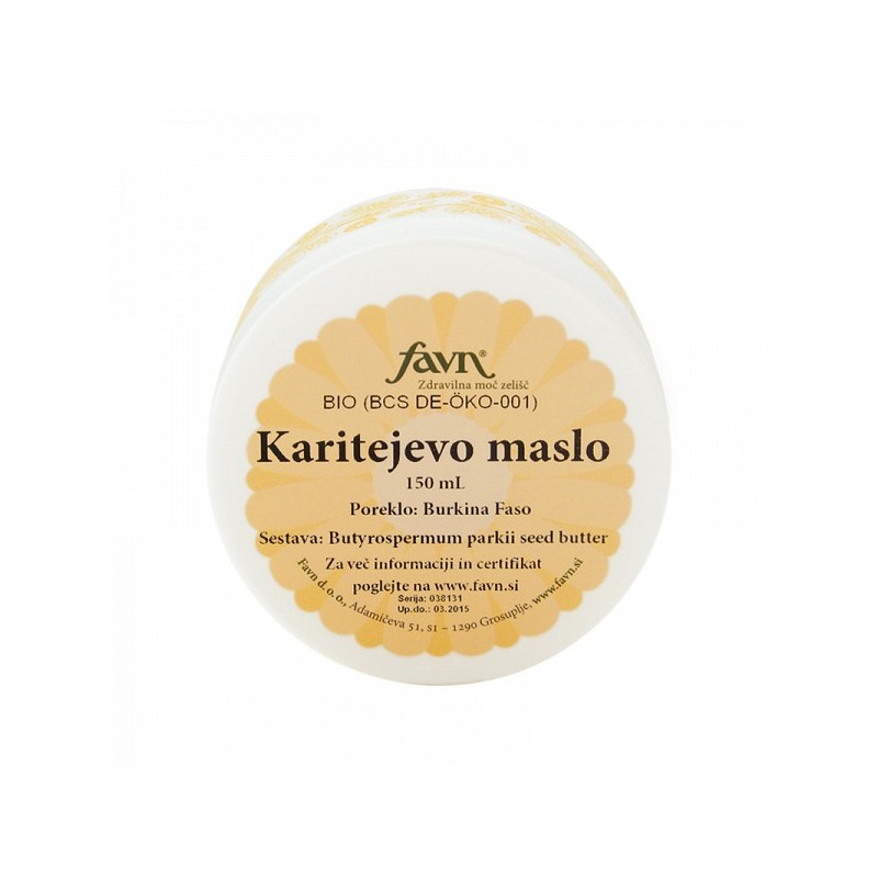 Karitejevo maslo 150g Favn