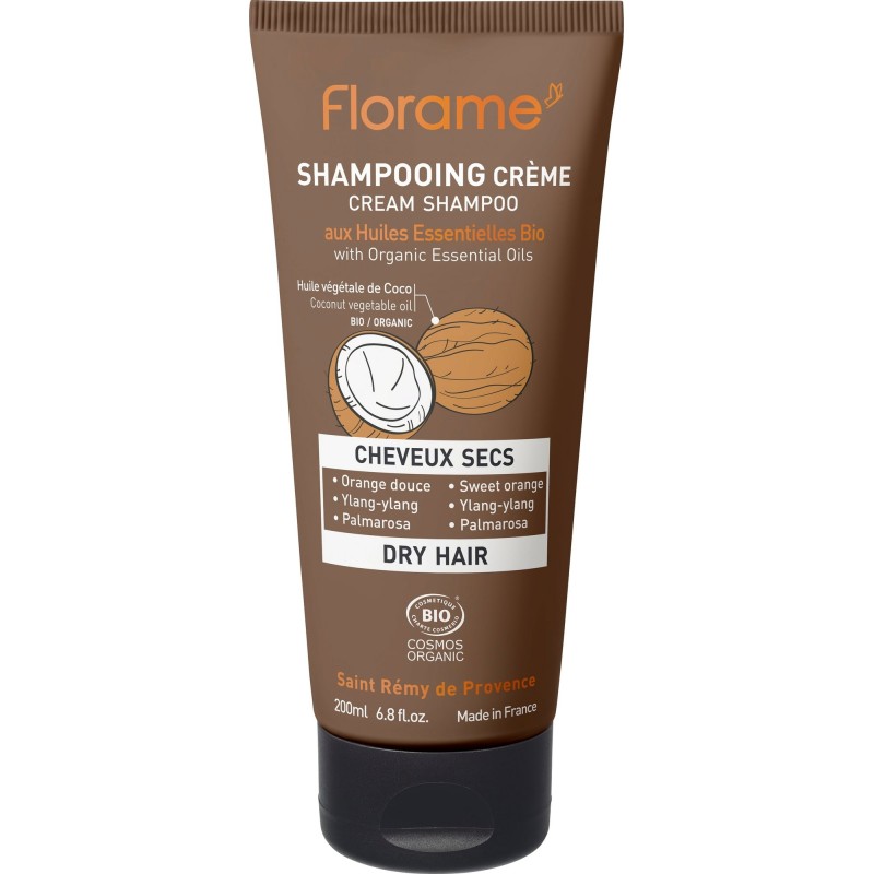 Šampon za suhe lase - kremni 200ml Florame
