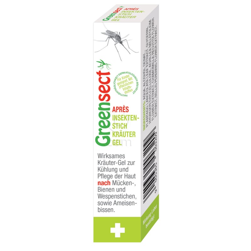 GEL po pikih insektov 20 ml Greensect