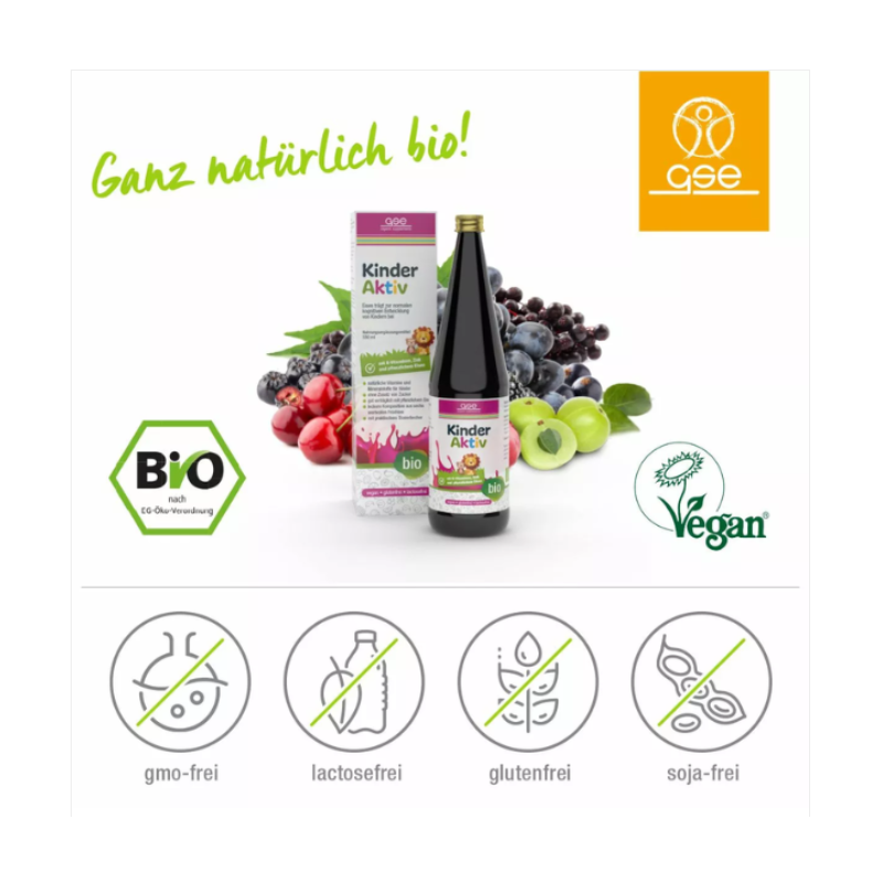 Bio otroški multi kompleks 330ml GSE