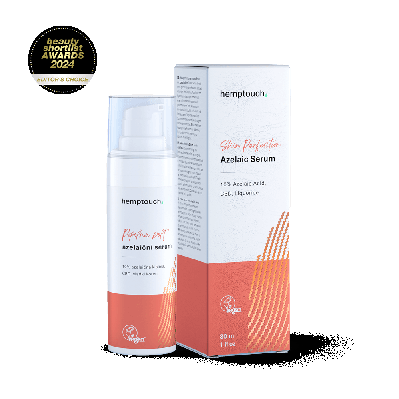 Popolna polt azelaični serum 30 ml, Hemptouch