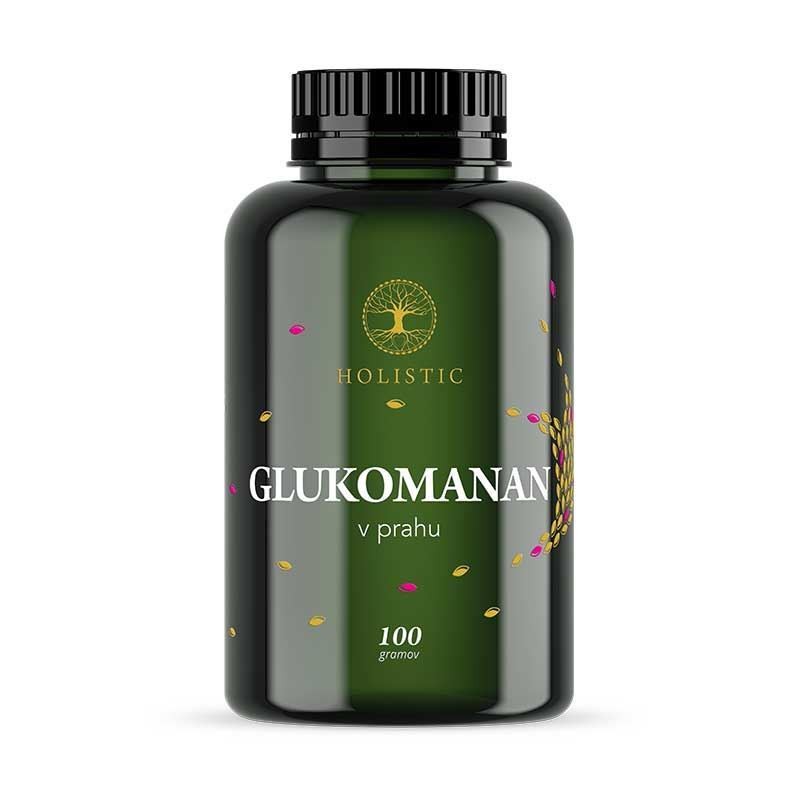 Glukomanan v prahu 100g Holistic