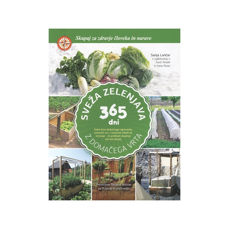 Knjiga 365 dni sveža zelenjava
