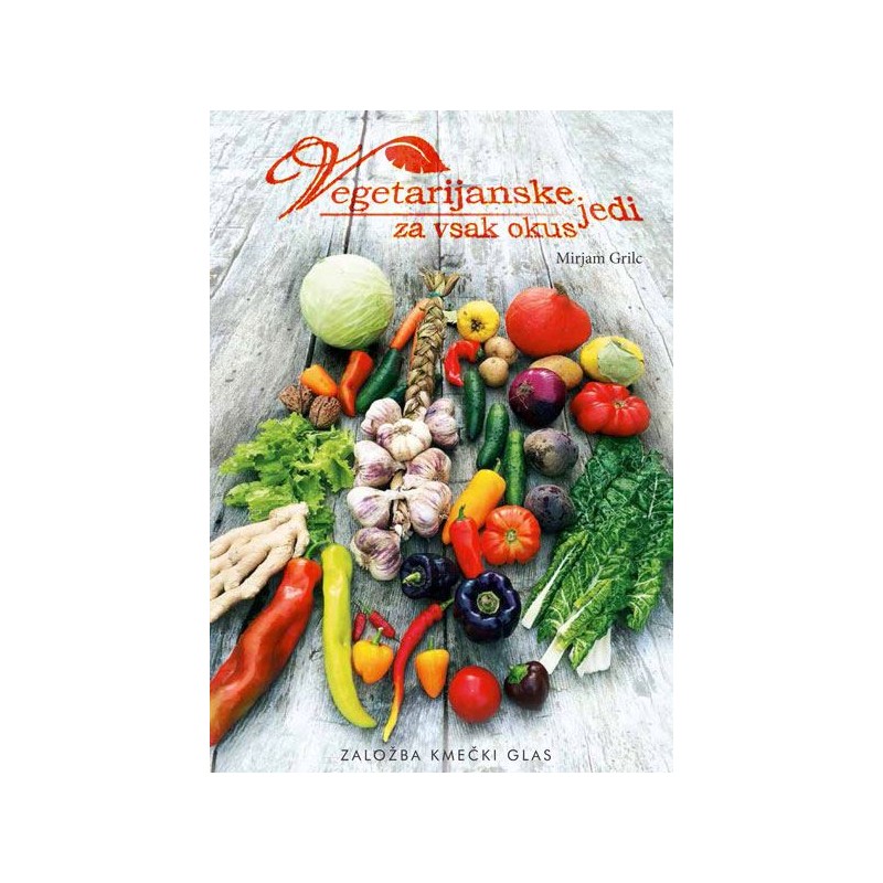 Knjiga Vegeterijanske jedi za vsak okus