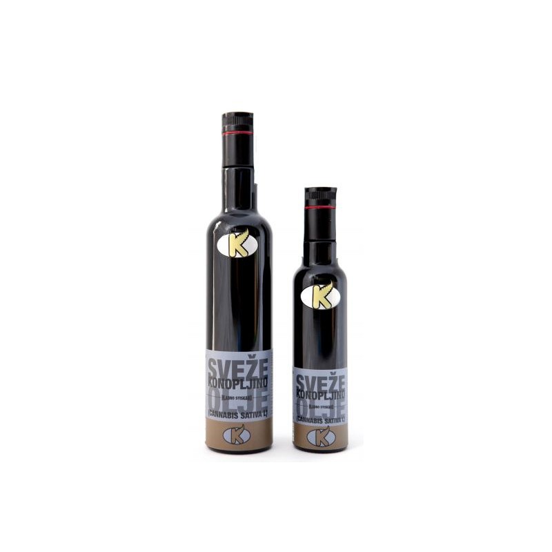 Konopljino olje hladno stiskano 500ml Zadruga Konopko