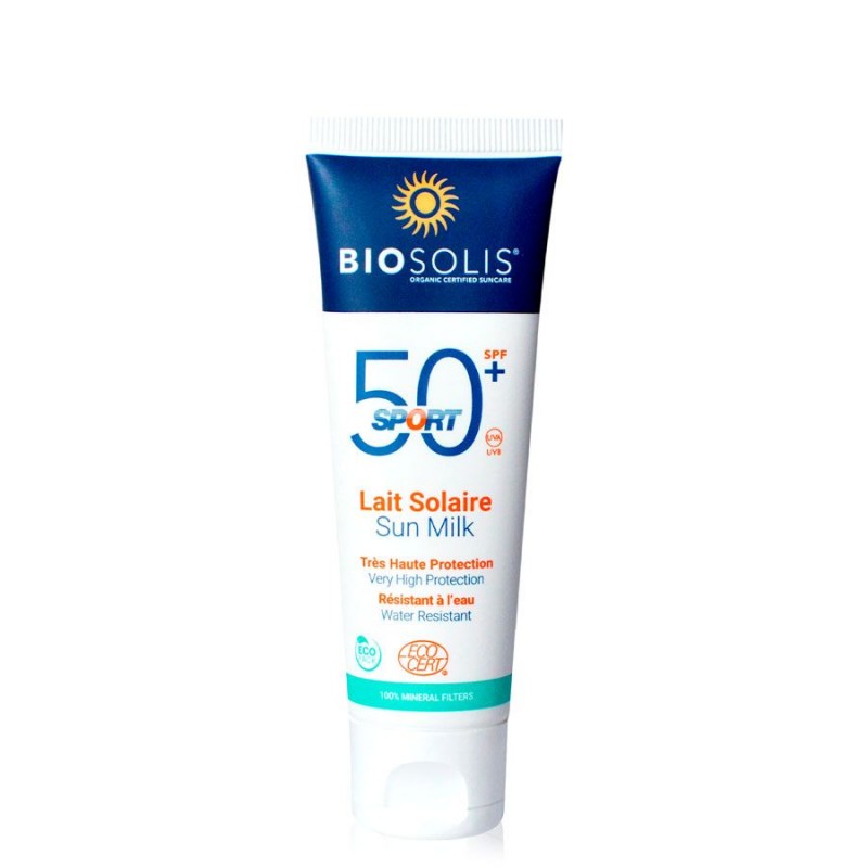 Mleko za zaščito pred soncem sport spf50 50ml Biosolis
