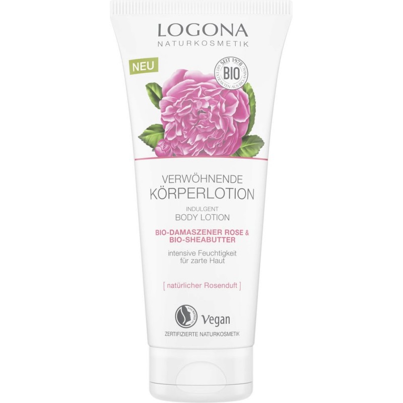 Losjon za telo BIO VRTNICA & KARITE 200 ml Logona