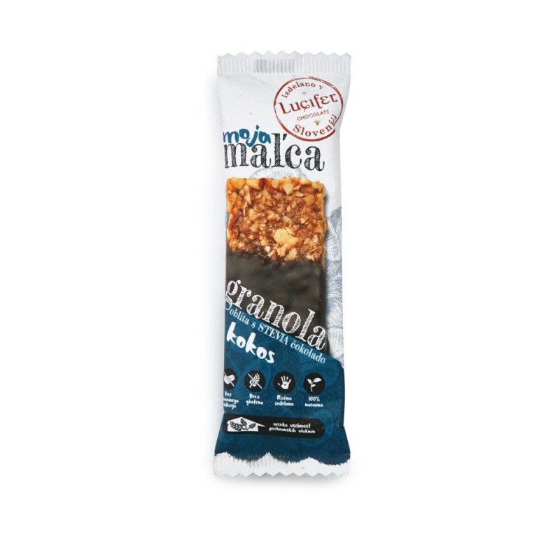 Granola tablica KOKOS 75g LUCIFER