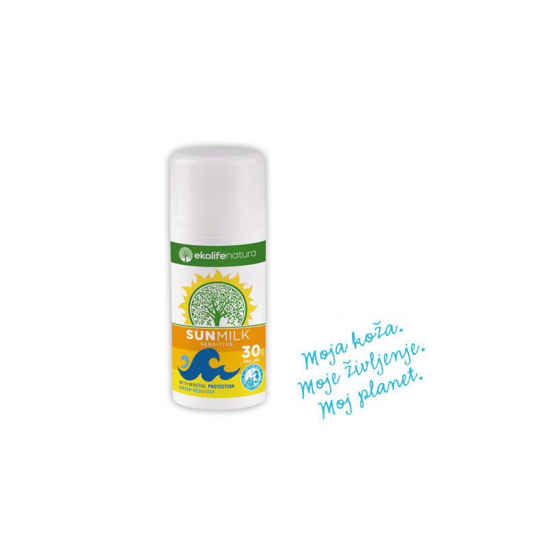 Naravna sončna krema spf30 100ml Ekolife Natura