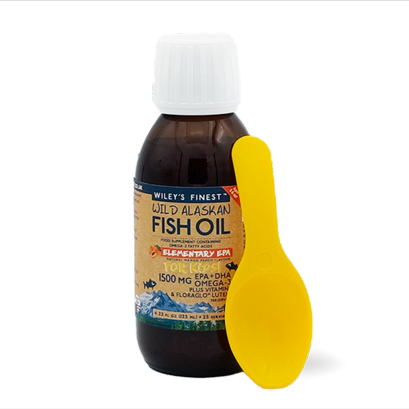 Wild alaskan fish oil - omega 3 za otroke 125ml  Wileys finest